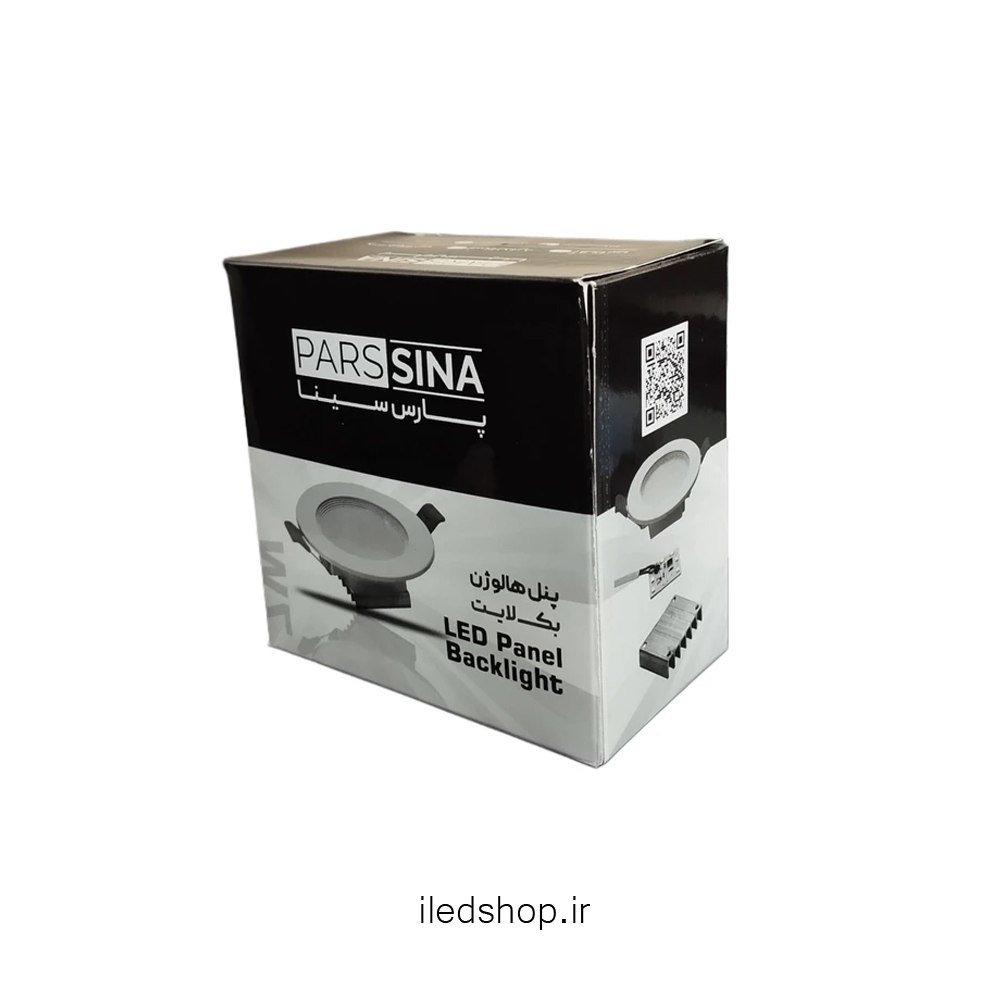 پنل توکار ۷ وات سری هیما پارس سینا با نور یکنواخت در سه رنگ